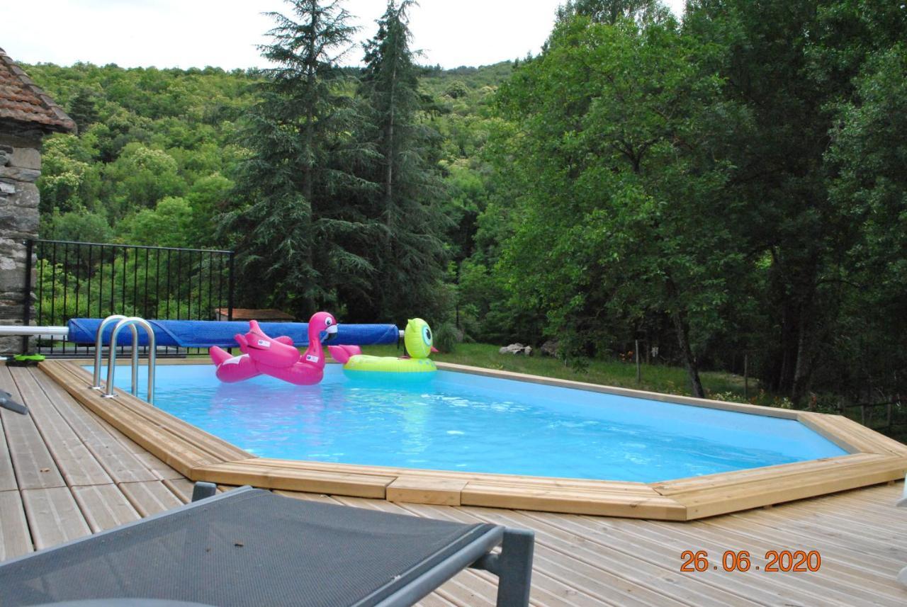 Alberguiere - Piscine Chauffee - Plancha - Barbecue Sainte-Croix-Vallee-Francaise Eksteriør billede